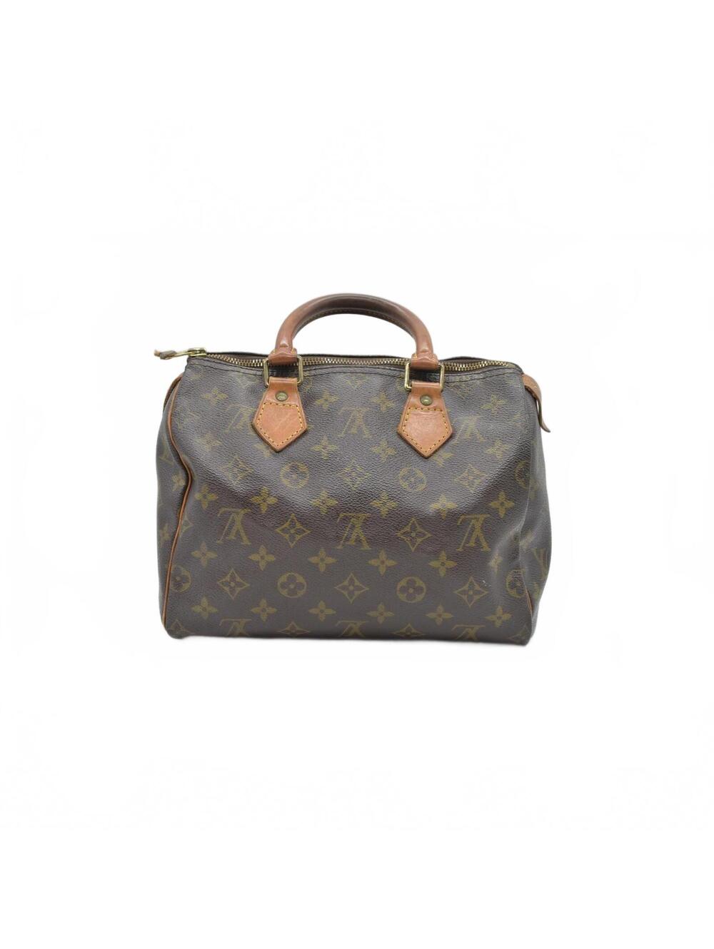 Louis Vuitton LV Hand Bag Speedy 25 Brown Monogram sp1905
